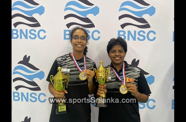 Botswana Badminton Gold Medal to Sri Lanka